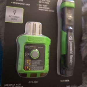 Green Voltage Tester Set